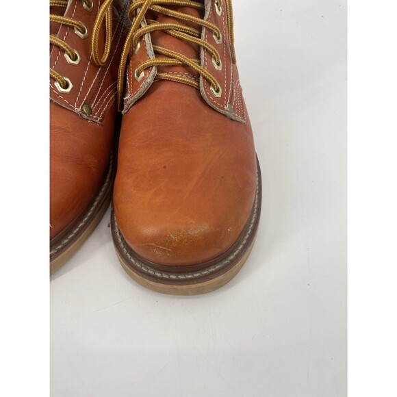 Vintage Dunham Work Boots Korea 6016 Leather Men’s Construction Workman 8.5 EE - Picture 12 of 16